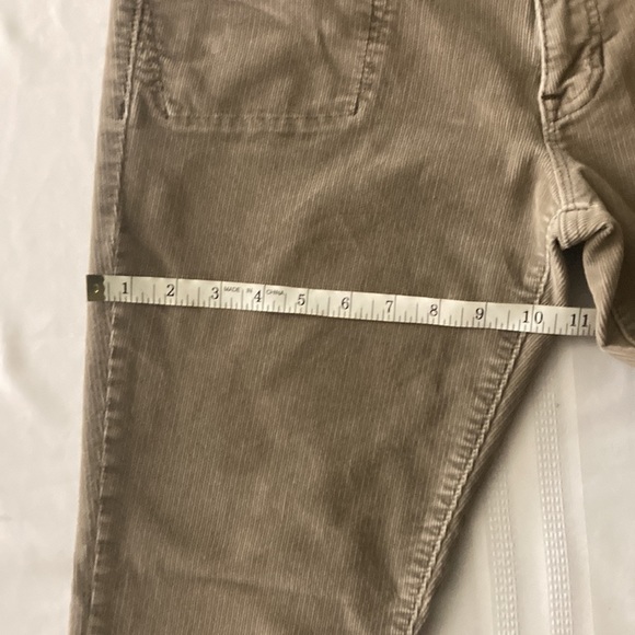GAP Low Rise Boot Cut Corduroy Jeans Pants Size 10R 1% Spandex - Picture 11 of 13
